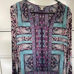 Two Lucky Brand Boho Tops